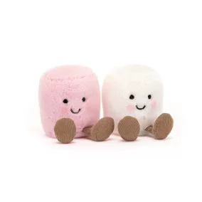 Jellycat plüss - Fehér és rózsaszín pillecukor