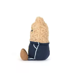 Jellycat plüss - Mogyoró - Mintadiák öltözetben