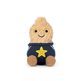 Jellycat plüss - Mogyoró - Mintadiák öltözetben