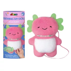 Avenir Varrható plüss nyaklánccal - Axolotl