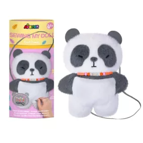 Avenir Varrható plüss nyaklánccal - Panda