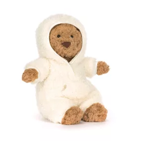 Jellycat plüss - Bartholomew mackó egyberészes ruhában