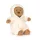 Jellycat plüss - Bartholomew mackó egyberészes ruhában