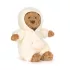 Jellycat plüss - Bartholomew mackó egyberészes ruhában