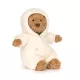 Jellycat plüss - Bartholomew mackó egyberészes ruhában