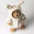Jellycat plüss - Bartholomew mackó köntösben