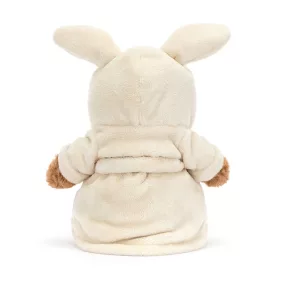 Jellycat plüss - Bartholomew mackó köntösben