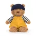 Jellycat plüss - Bartholomew maci tengerész ruhában