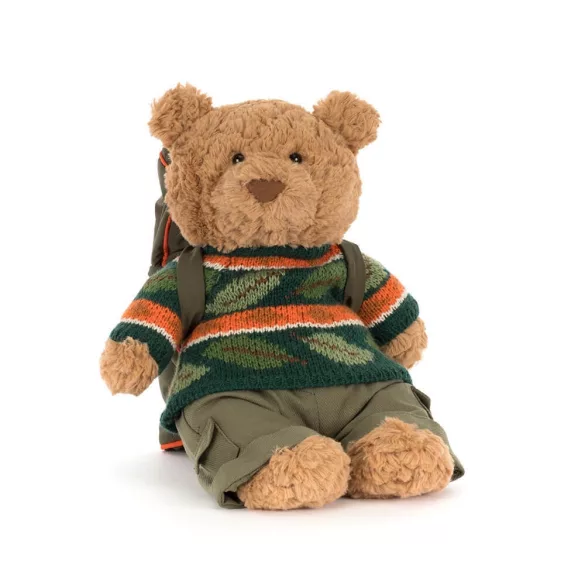 Jellycat plüss - Bartholomew Maci túra ruhában