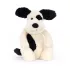 Jellycat plüss - Rufferty Fekete-Krém Kutyus