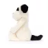 Jellycat plüss - Rufferty Fekete-Krém Kutyus