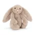 Jellycat plüss -  Bashful bézs nyuszi - 31 cm - Original méret