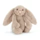 Jellycat plüss -  Bashful bézs nyuszi - 31 cm - Original méret