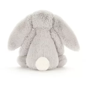   Jellycat plüss - Bashful ezüst nyuszi - 31 cm - Original méret