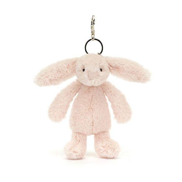 Jellycat plüss - Plüss nyuszis táskadísz - púder