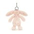 Jellycat plüss - Plüss nyuszis táskadísz - púder