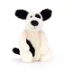 Jellycat plüss - Rufferty Fekete-Krém Kutyus 18 cm