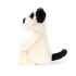 Jellycat plüss - Rufferty Fekete-Krém Kutyus 18 cm