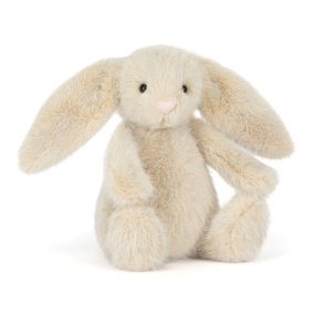 Jellycat plüss - Flufflet nyuszi - Világos bézs