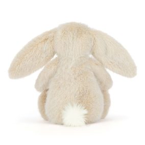Jellycat plüss - Flufflet nyuszi - Világos bézs