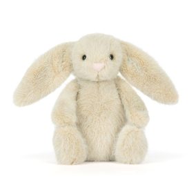 Jellycat plüss - Flufflet nyuszi - Világos bézs