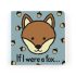 Jellycat If I Were A Fox Board Book - Angol nyelvű babakönyv