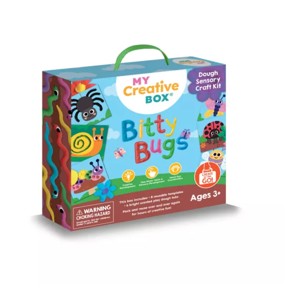 My Creative Box - Apró bogarak szenzoros gyurmázó készlet
