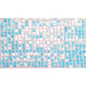 Flitteres asztali futó - Irizáló - 30 × 213 cm