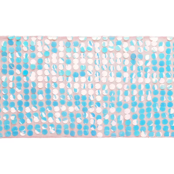 Flitteres asztali futó - Irizáló - 30 × 213 cm