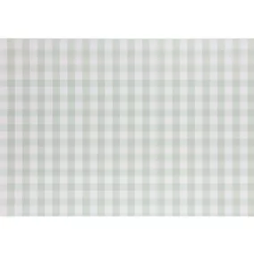 Asztali futó - Kockás, Zsálya-Bézs - 40×500 cm