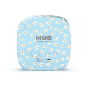 MOB Nyuszi ébresztőóra és éjjeli fény - Blue Flower