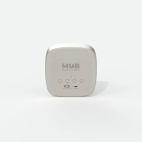 MOB Nyuszi ébresztőóra és éjjeli fény - Szürke