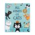 Jellycat All Kinds of Cats Book - Angol nyelvű könyv
