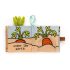 Jellycat Carrot Book - Angol nyelvű textil babakönyv