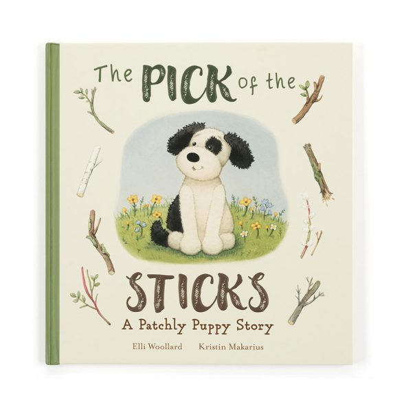 Jellycat The Pick of the Sticks Book - Angol nyelvű babakönyv