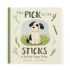 Jellycat The Pick of the Sticks Book - Angol nyelvű babakönyv
