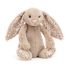 Jellycat plüss - Bézs nyuszi virágos fülekkel - 18 cm