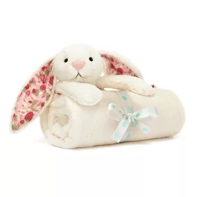 Jellycat Blossom Cream Berry Nyuszi takaró