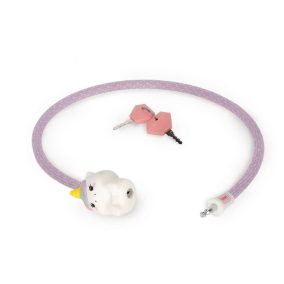 Legami bicikli zár kábeles kulcsos unikornisos