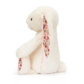 Jellycat plüss - Krémfehér nyuszi epres fülekkel - 31 cm