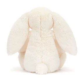 Jellycat plüss - Krémfehér nyuszi epres fülekkel - 31 cm