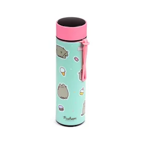   Thermo Kulacs Digitális Hőmérővel 450ml - Ínyenc Pusheen Macska