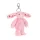 Jellycat plüss - Blushkin Blossom nyuszi táskadísz