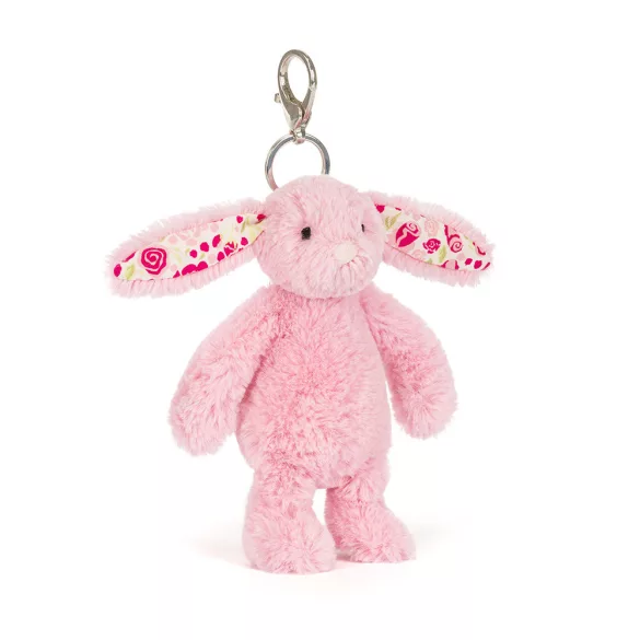 Jellycat plüss - Blushkin Blossom nyuszi táskadísz
