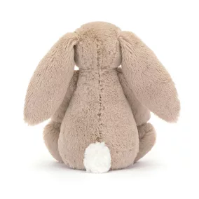   Jellycat plüss - Bézs nyuszi virágos fülekkel és tappancsokkal 18 cm