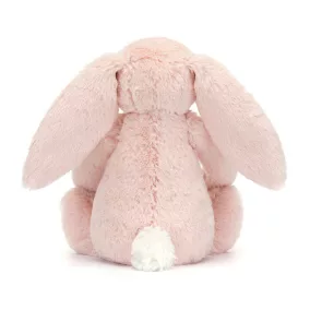   Jellycat plüss - Pink nyuszi virágos fülekkel és tappancsokkal 18 cm