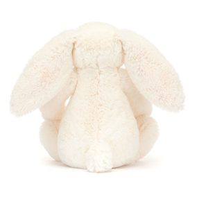   Jellycat plüss - Krémfehér nyuszi epres fülekkel - kis méret