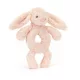 Jellycat Nyuszis csörgő - púder