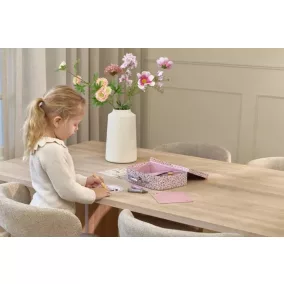   Little Dutch kreatív készlet bőröndben - Rosa Fairy Garden