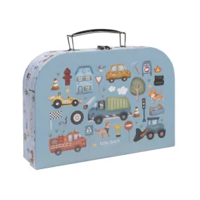 Little Dutch kreatív készlet bőröndben - Jim járművei